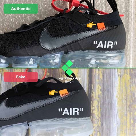 nike vapormax off-white black real vs fake|vapormax off white cheap.